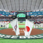 台灣隊在東京巨蛋正面迎戰精銳盡出的「侍 Japan」。能與世界最頂尖的陣容交手，並在巨大的壓力下拚戰到最後一刻值得我們驕傲！我們繼續大聲應援 Team Taiwan！